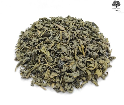 Foglie essiccate tè - essiccate, verde