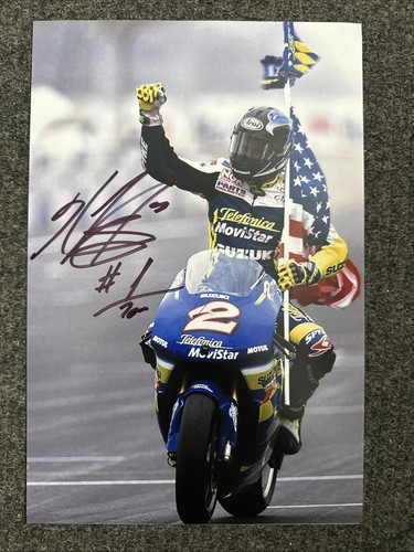 Foto kenny roberts firmata - kenny, jr