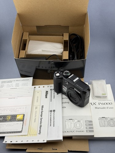Nikon coolpix p6000 - nikon, 13.5mp