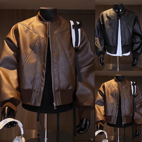 Mens leather jacket - mens,