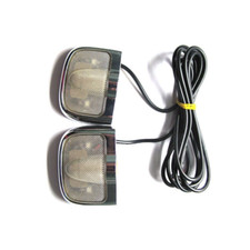 X2 Luci Led ALFA ROMEO sottoporta Logo Proiettore Cortesia 12V Cree UNIVERSAL 5W
