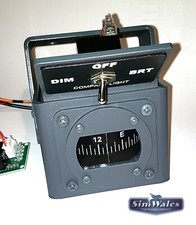 Boeing 737 (stile) Wet Bussola