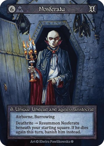 Nosferatu unique sorcery - nosferatu,