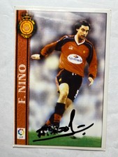 Autografo FERNANDO NINO-RCD Maiorca-SPAGNA-Ex-Xerez-Elche-firmato