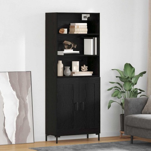 Credenza rovere nero - credenza,