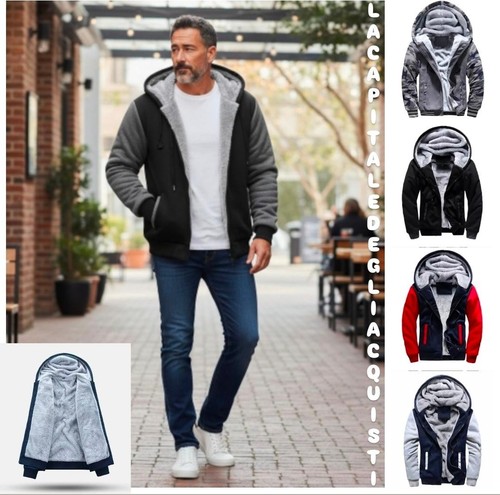 Giacca uomo con - , pelliccia