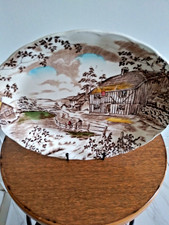 Grindley Oval Platter Brown