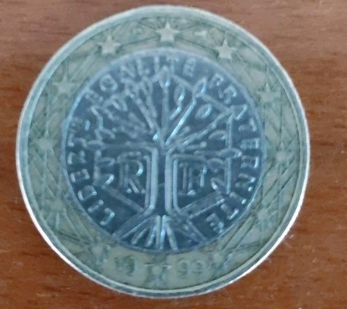 Moneta rara francese data - rara,