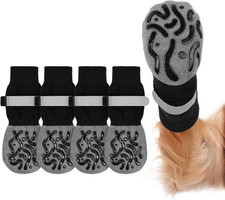 Calzini per Cani Antiscivolo, 2 Paia Calzini per Cani Di Piccola Taglia, Regolab