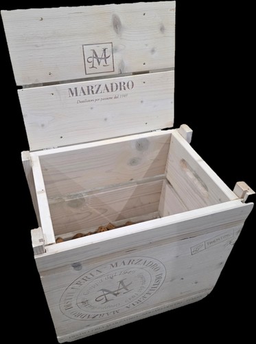 Cassetta legno marzadro vino - legno,
