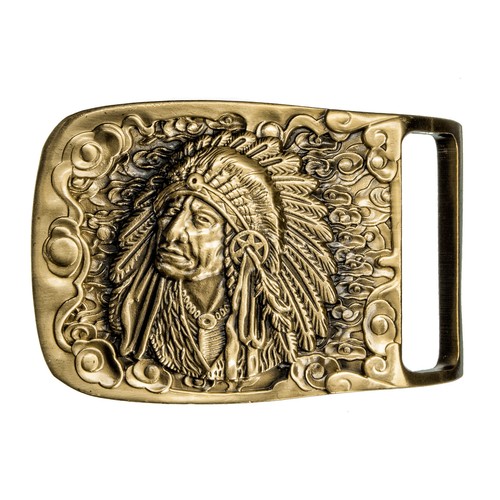 Ottone fibbia indiano capo - fibbia,,