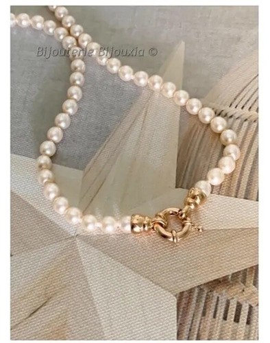 Collana perla maiorca 45cm - maiorca,