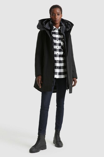 Woolrich parka lungo militare - woolrich,