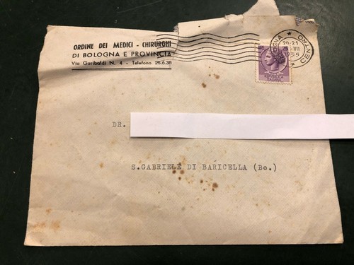 Busta affrancata postale - affrancata,
