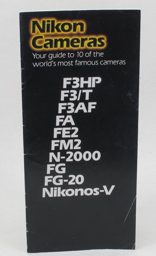 Brochure guida fotocamere