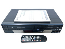 Funai W4A-A4180DB VHS DVD registratore dispositivo combinato videocass. Garanzia Digitalizzazione