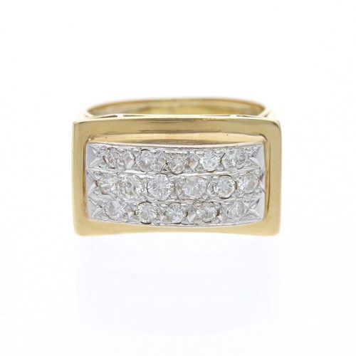 Anello antico diamanti