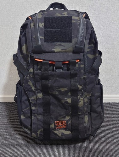 Zaino mimetico nero mystery - mimetico,