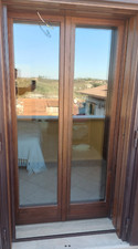 finestre e porte finestre in legno massello