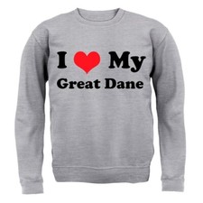 Amo Il Mio Alano - Felpa Per