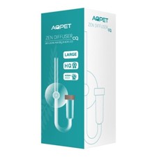AQPET ZEN DIFFUSER LARGE DIFFUSORE CO2 IN ACRILICO ACQUARIO ACQUA DOLCE