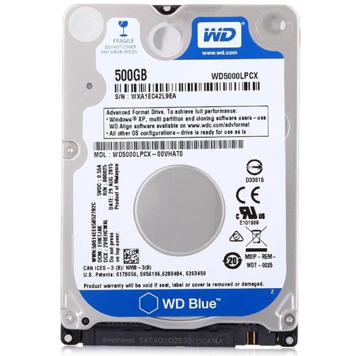 Western digital 500 - 500, gb