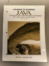 Lab Manual to Accompany Java