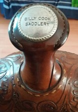 Sella Da cavallo in cuoio Tipo Americana.