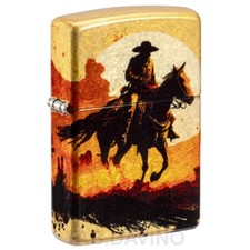 ZIPPO ACCENDINO COWBOY ON