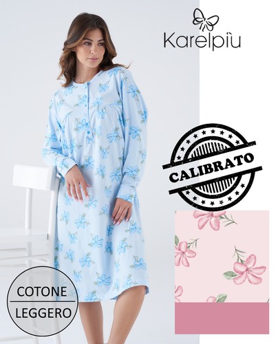 Camicia notte donna karelpiu - camicia,