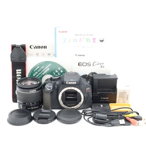 Dslr canon eos kiss con - dslr, x5