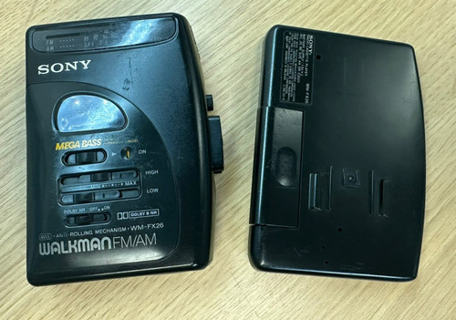 Sony walkman fx26 s n - sony, (s/n