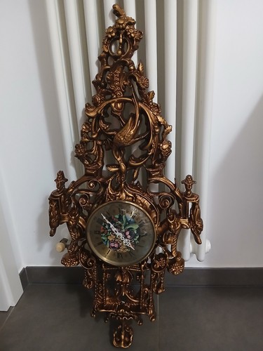 Orologio parete barocco - orologio,