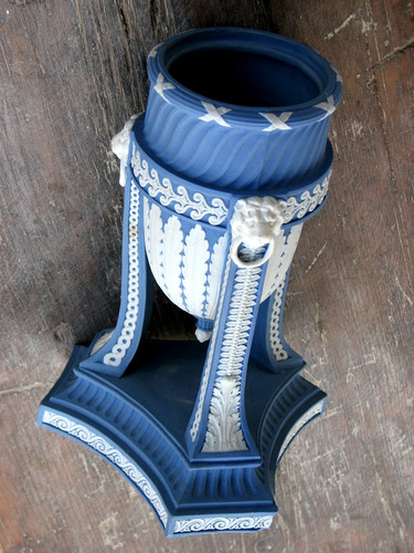 Vaso candelabro treppiede - vaso,