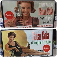 Coca Cola . Quadro Targa Il