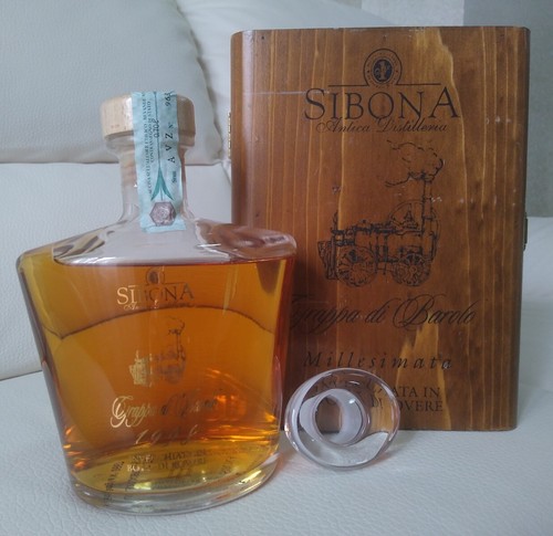 Grappa barolo sibona 1998 - grappa,