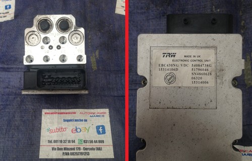 Centralina abs alfa 159 9 - abs, sw