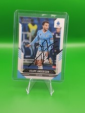 Felipe Anderson Autografata Autografo Lazio firma signed score panini 