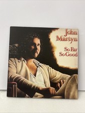 John Martyn - So Far So Good - Vinyl LP - Island  ILPS 9484 UK 1977