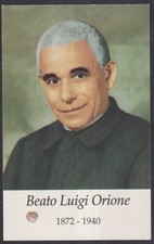 Holy card relic del Beato P
