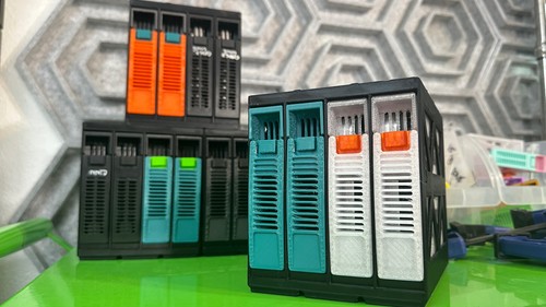 Gridfinity rack per - hard, disk