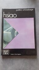 Catalogo "Hsiao Chin" del 1972 con 2 opere grafiche, "Giampaolo Prearo Editore"