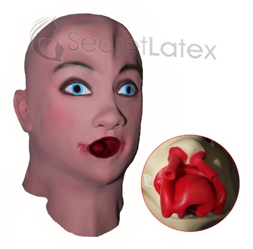 Maschera donna lattice abito - lattice,