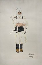 Acquerello Grecia Rodi Pastore