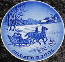 2005 BING & GRONDAHL / ROYAL COPENHAGEN PIATTO DI NATALE TOP PRIMA SCELTA