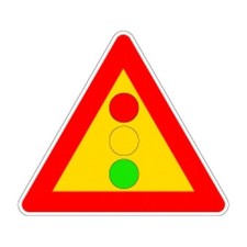 3G Cartello Stradale Semaforo