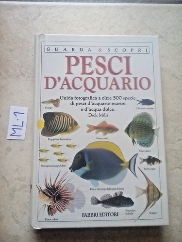 Libro pesci acquario guida - d'acquario,