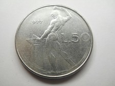 MONETA 50 LIRE DEL 1977