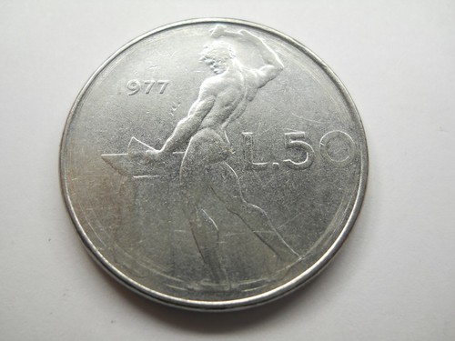 Moneta lire del 1977 - 50,