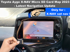Scheda Micro SD Toyota Aygo